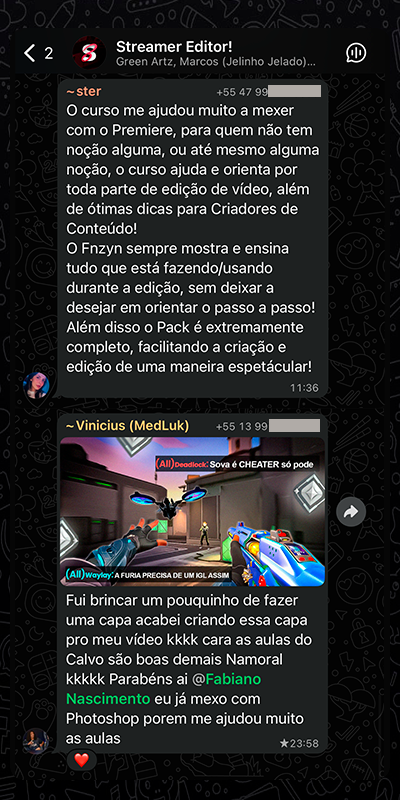 Depoimento WhatsApp 5