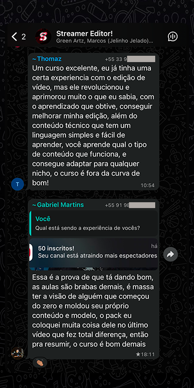 Depoimento WhatsApp 6